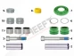 Caliper Guides & Seals Repair Kit