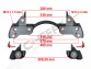 Modul X Gen 2 Trailer Axle 22,5 Inch (Left-Right)