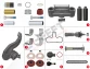 Caliper Complete Repair Set ( SB7 - MB )