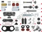 Caliper Complete Repair Set ( Knorr Bendix )